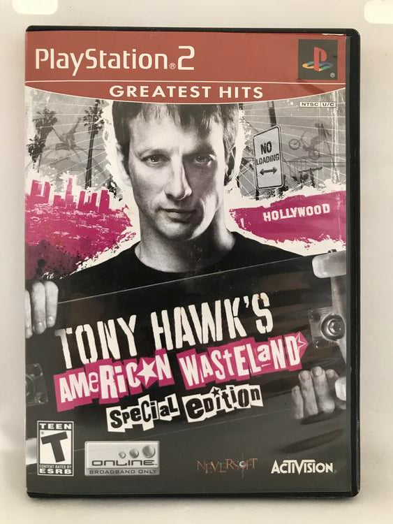 TONY HAWKS AMERICAN WASTELAND SPECIAL EDITION GREATEST HITS (COMPLETE IN BOX)
