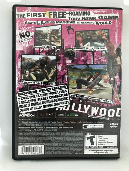 TONY HAWKS AMERICAN WASTELAND SPECIAL EDITION GREATEST HITS (COMPLETE IN BOX)