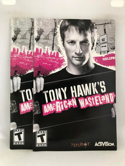 TONY HAWKS AMERICAN WASTELAND SPECIAL EDITION GREATEST HITS (COMPLETE IN BOX)