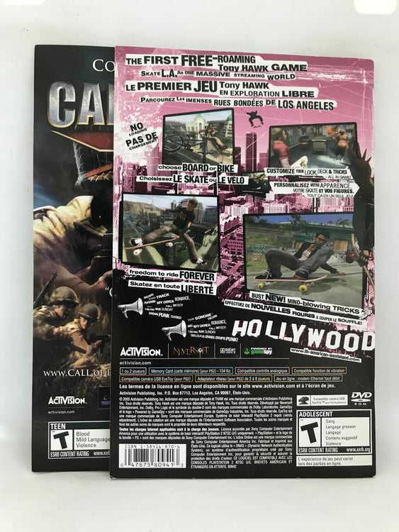 TONY HAWKS AMERICAN WASTELAND SPECIAL EDITION GREATEST HITS (COMPLETE IN BOX)