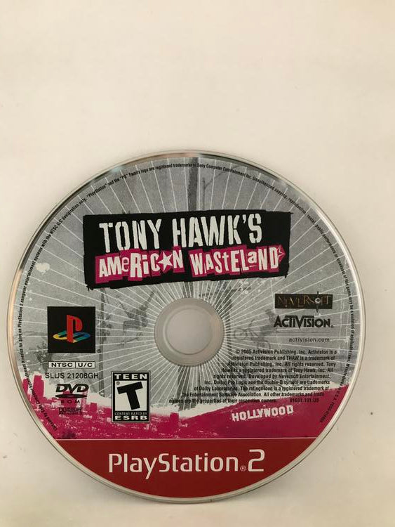 TONY HAWKS AMERICAN WASTELAND SPECIAL EDITION GREATEST HITS (COMPLETE IN BOX)
