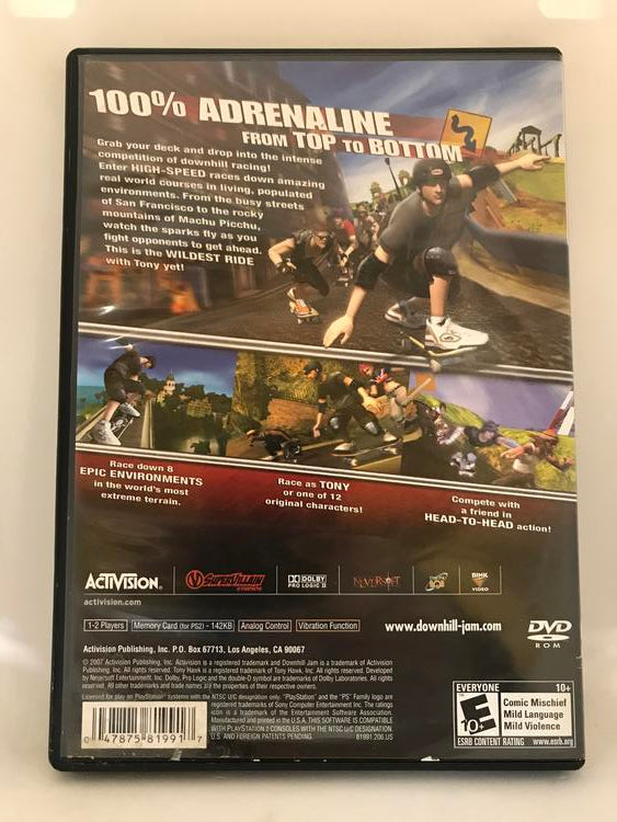 TONY HAWK DOWNHILL JAM (COMPLETE IN BOX)