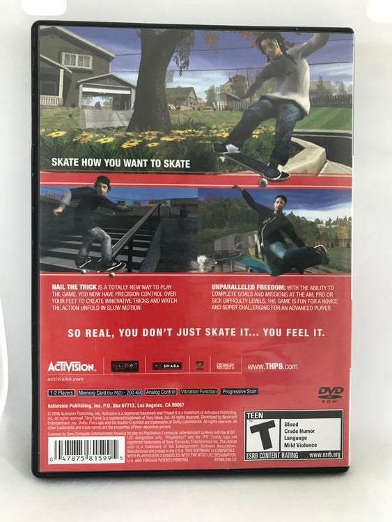 TONY HAWK'S PROJECT 8 (COMPLETE IN BOX)