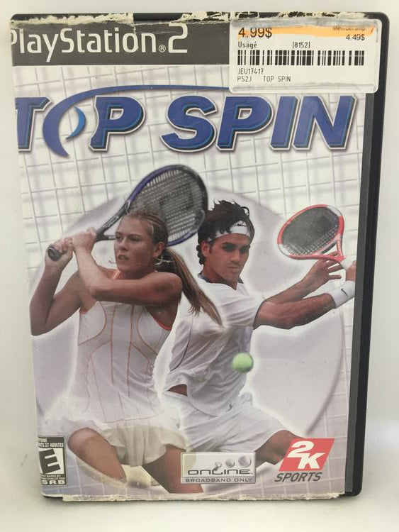 TOP SPIN (WITH BOX)