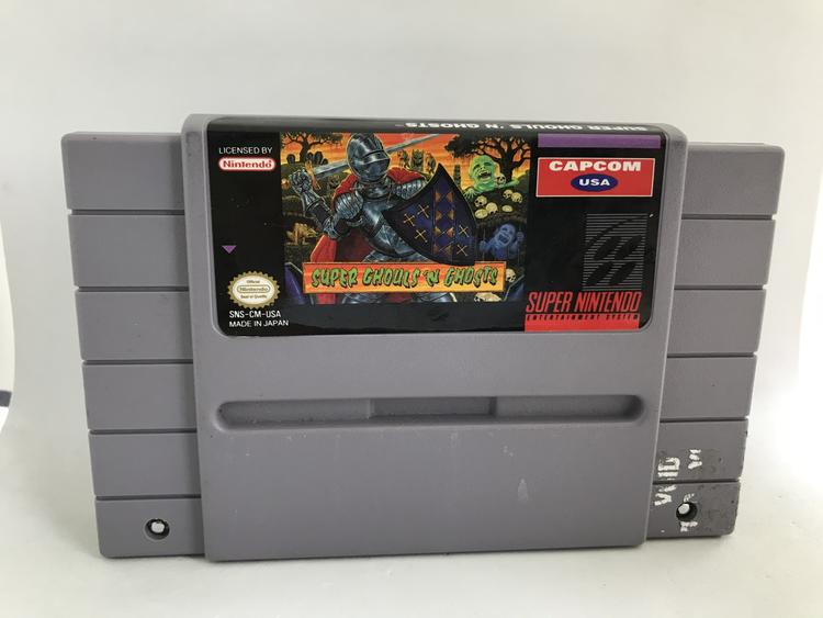 SUPER GHOULS 'N GHOSTS WITH INSTRUCTION BOOKLET ENGLISH (usagé)