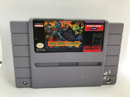 SUPER GHOULS 'N GHOSTS WITH INSTRUCTION BOOKLET ENGLISH (usagé)