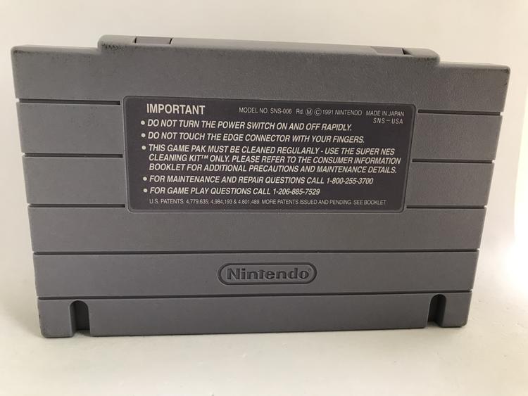 SUPER GHOULS 'N GHOSTS WITH INSTRUCTION BOOKLET ENGLISH