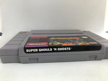 SUPER GHOULS 'N GHOSTS WITH INSTRUCTION BOOKLET ENGLISH (usagé)