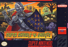 SUPER GHOULS 'N GHOSTS WITH INSTRUCTION BOOKLET ENGLISH (usagé)