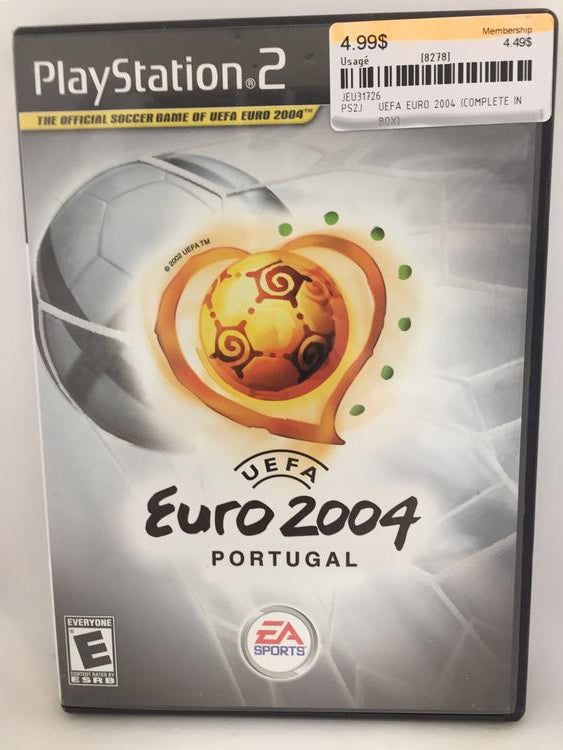UEFA EURO 2004 (COMPLETE IN BOX)