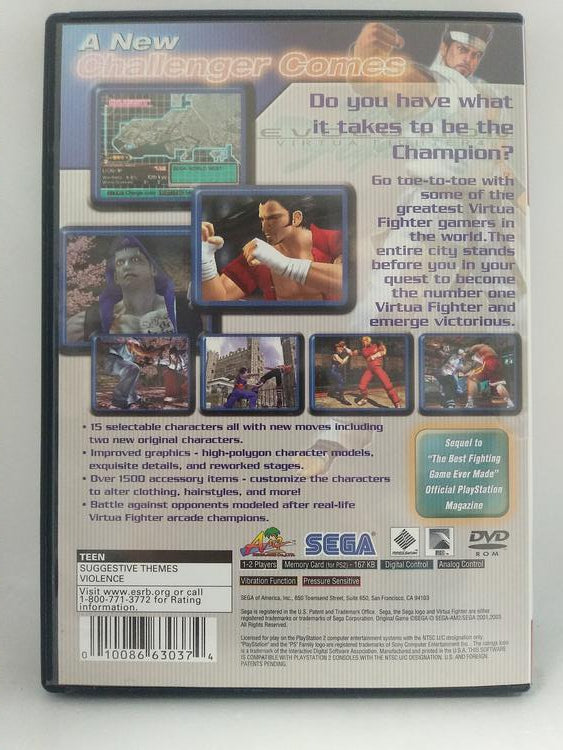 VIRTUA FIGHTER 4 EVOLUTION GREATEST HITS (COMPLETE IN BOX) (usagé)