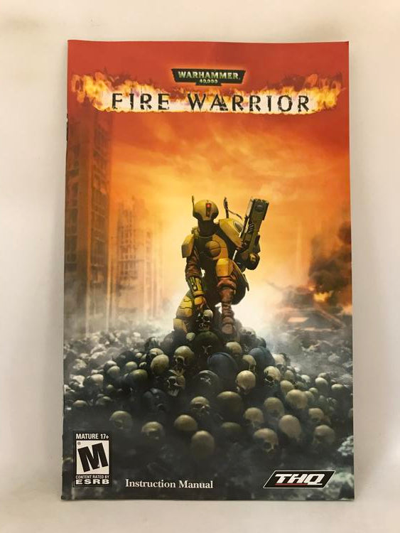 WARHAMMER 40000 FIRE WARRIOR (COMPLETE IN BOX) (usagé)