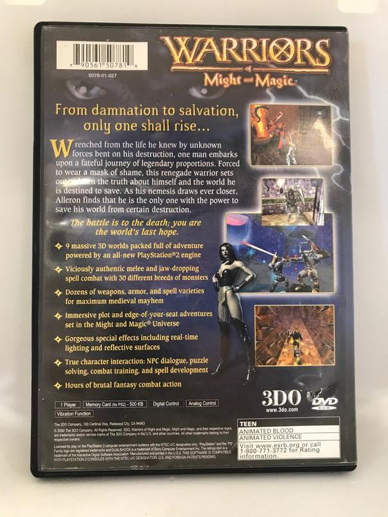 WARRIORS OF MIGHT AND MAGIC (COMPLETE IN BOX)
