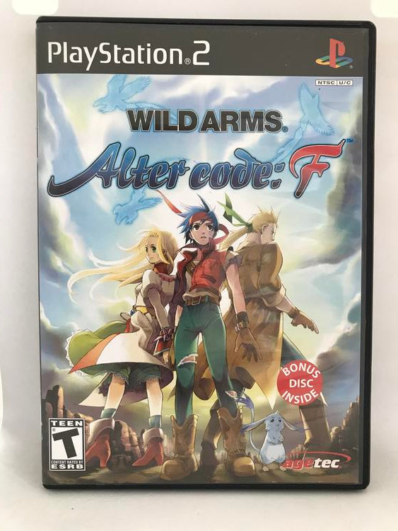 WILD ARMS ALTER CODE F (COMPLETE IN BOX) (usagé)