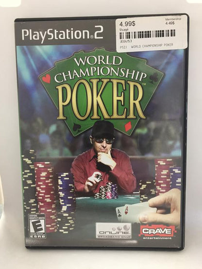 WORLD CHAMPIONSHIP POKER (COMPLETE IN BOX)