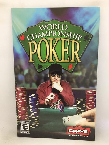 WORLD CHAMPIONSHIP POKER (COMPLETE IN BOX)