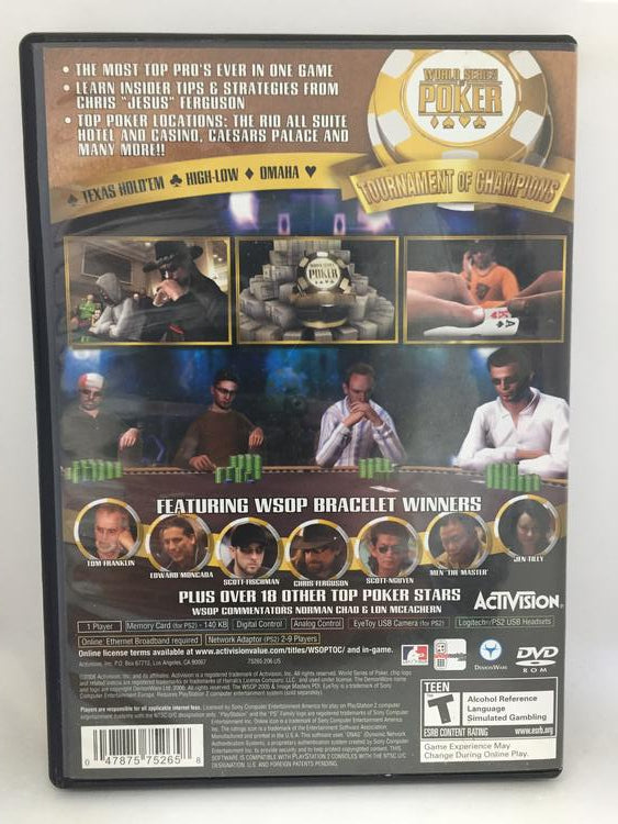 WORLD SERIES OF POKER TOURNAMENT OF CHAMPIONS (COMPLETE IN BOX)