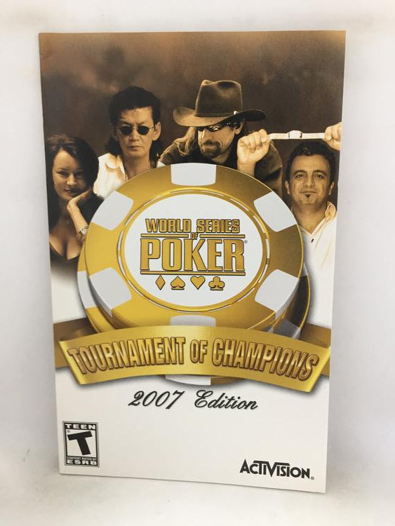 WORLD SERIES OF POKER TOURNAMENT OF CHAMPIONS (COMPLETE IN BOX) (usagé)