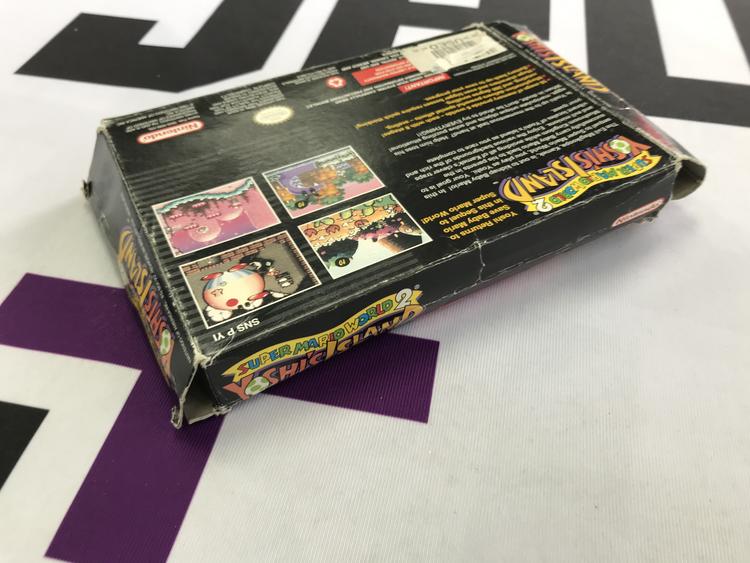 SUPER MARIO WORLD 2 YOSHI'S ISLAND (WITH BOX)