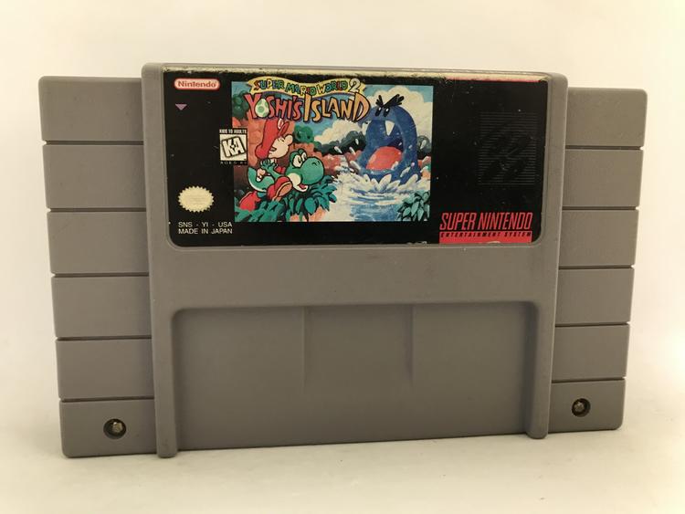 SUPER MARIO WORLD 2 YOSHI'S ISLAND (WITH BOX)