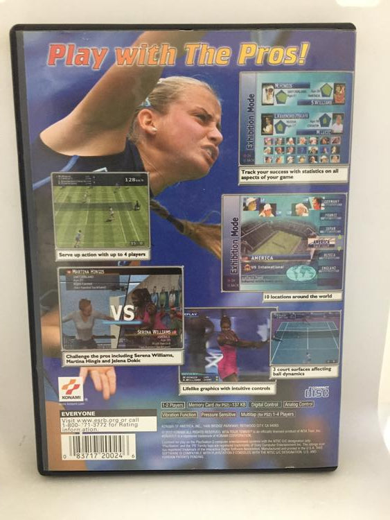 WTA TOUR TENNIS (COMPLETE IN BOX)