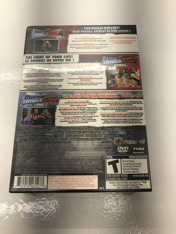 WWE SMACKDOWN VS. RAW SUPERSTAR SERIES 3 GAME SET (BRAND NEW / SEALED)