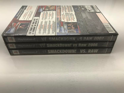 WWE SMACKDOWN VS. RAW SUPERSTAR SERIES 3 GAME SET (BRAND NEW / SEALED)