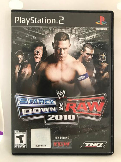 WWE SMACKDOWN VS. RAW 2010 (COMPLETE IN BOX)