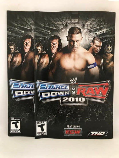 WWE SMACKDOWN VS. RAW 2010 (COMPLETE IN BOX)
