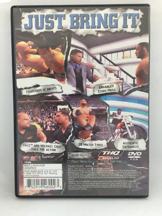 WWF SMACKDOWN JUST BRING IT (COMPLETE IN BOX)