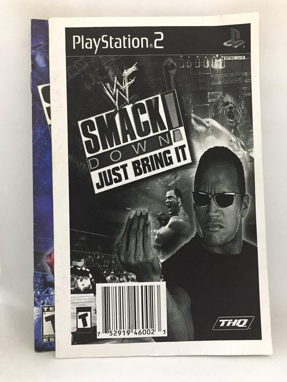 WWF SMACKDOWN JUST BRING IT (COMPLETE IN BOX)
