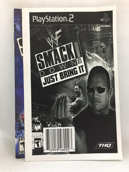 WWF SMACKDOWN JUST BRING IT (COMPLETE IN BOX)