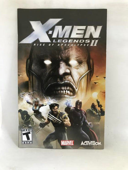 X-MEN LEGENDS II RISE OF APOCALYPSE (COMPLETE IN BOX)