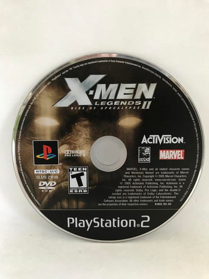 X-MEN LEGENDS II RISE OF APOCALYPSE (COMPLETE IN BOX)