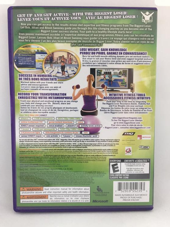 BIGGEST LOSER ULTIMATE WORKOUT (COMPLETE IN BOX)