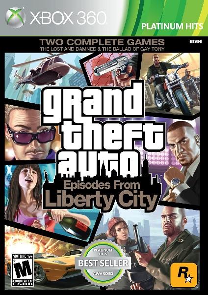 GRAND THEFT AUTO IV EPISODES FROM LIBERTY CITY PLATINUM HITS (COMPLETE IN BOX) (usagé)