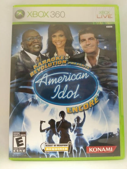 KARAOKE REVOLUTION AMERICAN IDOL ENCORE (COMPLETE IN BOX) (usagé)