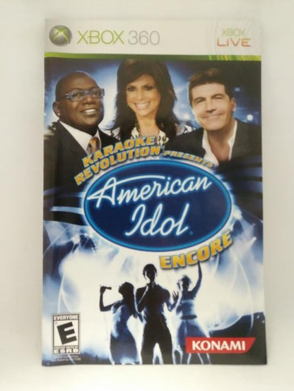 KARAOKE REVOLUTION AMERICAN IDOL ENCORE (COMPLETE IN BOX)