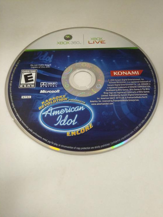 KARAOKE REVOLUTION AMERICAN IDOL ENCORE (COMPLETE IN BOX) (usagé)
