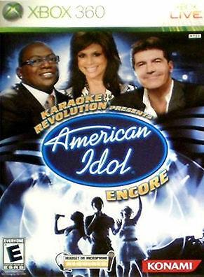 KARAOKE REVOLUTION AMERICAN IDOL ENCORE (COMPLETE IN BOX)