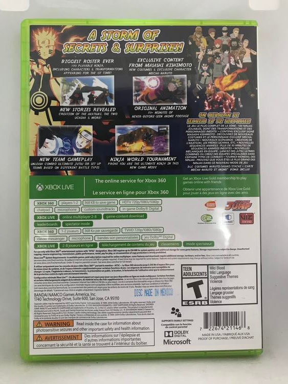 NARUTO SHIPPUDEN ULTIMATE NINJA STORM REVOLUTION (WITH BOX)
