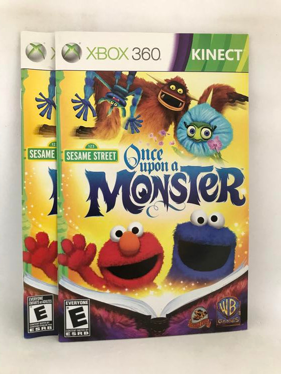 SESAME STREET ONCE UPON A MONSTER (COMPLETE IN BOX)