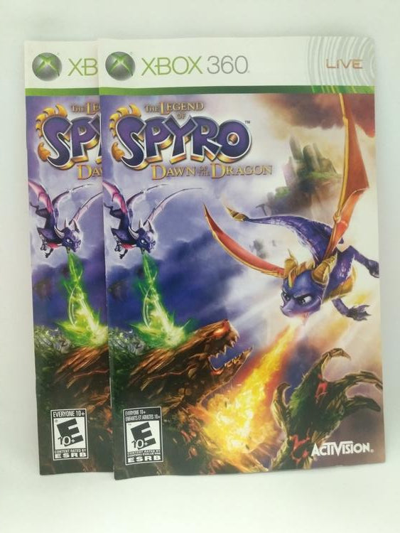 THE LEGEND OF SPYRO DAWN OF THE DRAGON (COMPLETE IN BOX)