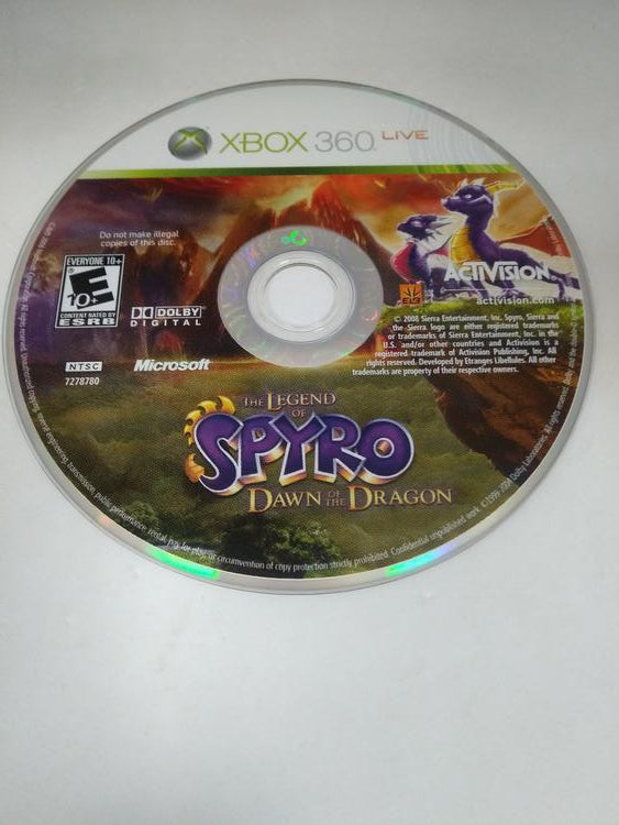 THE LEGEND OF SPYRO DAWN OF THE DRAGON (COMPLETE IN BOX) (usagé)