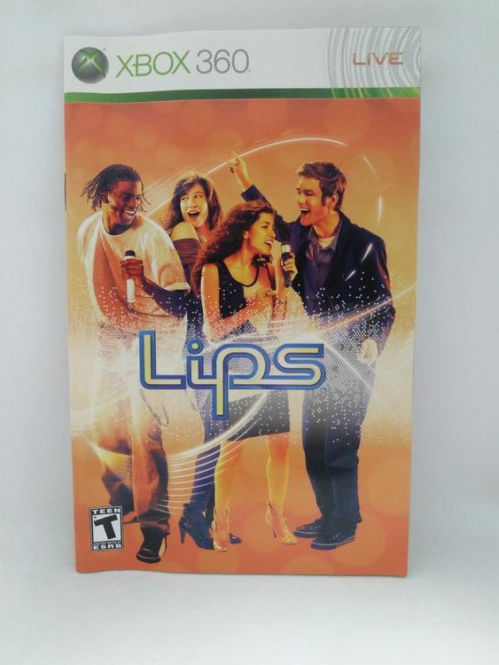 LIPS GAME ONLY (COMPLETE IN BOX)