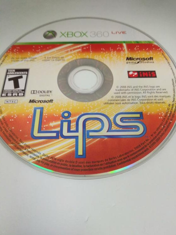 LIPS GAME ONLY (COMPLETE IN BOX)
