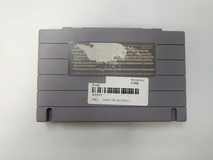 SUPER RBI BASEBALL (usagé)