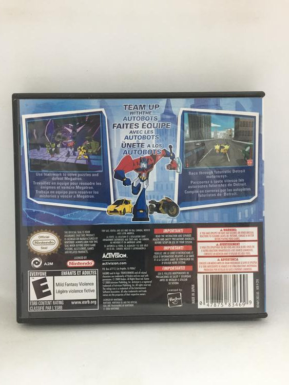 TRANSFORMERS ANIMATED THE GAME (COMPLETE IN BOX)