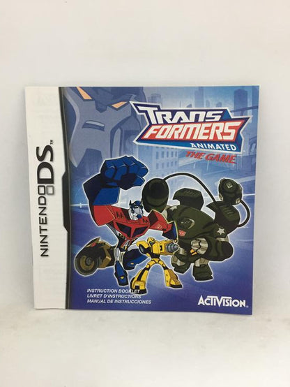 TRANSFORMERS ANIMATED THE GAME (COMPLETE IN BOX) (usagé)