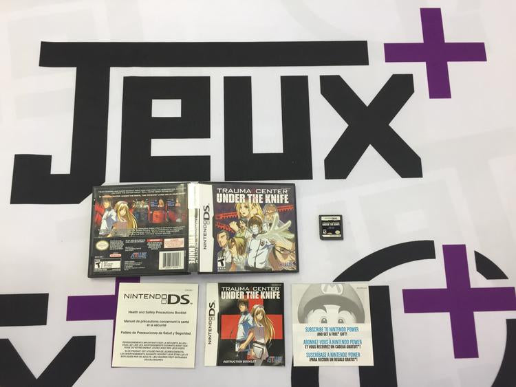 TRAUMA CENTER UNDER THE KNIFE (COMPLETE IN BOX)